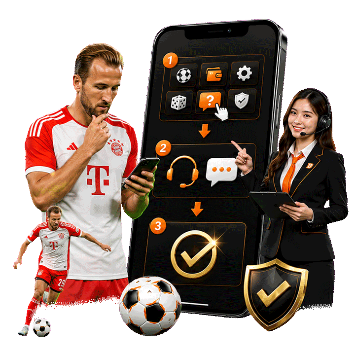 ขั้นตอนใช้งานศูนย์ช่วยเหลือบนแพลตฟอร์มเกม