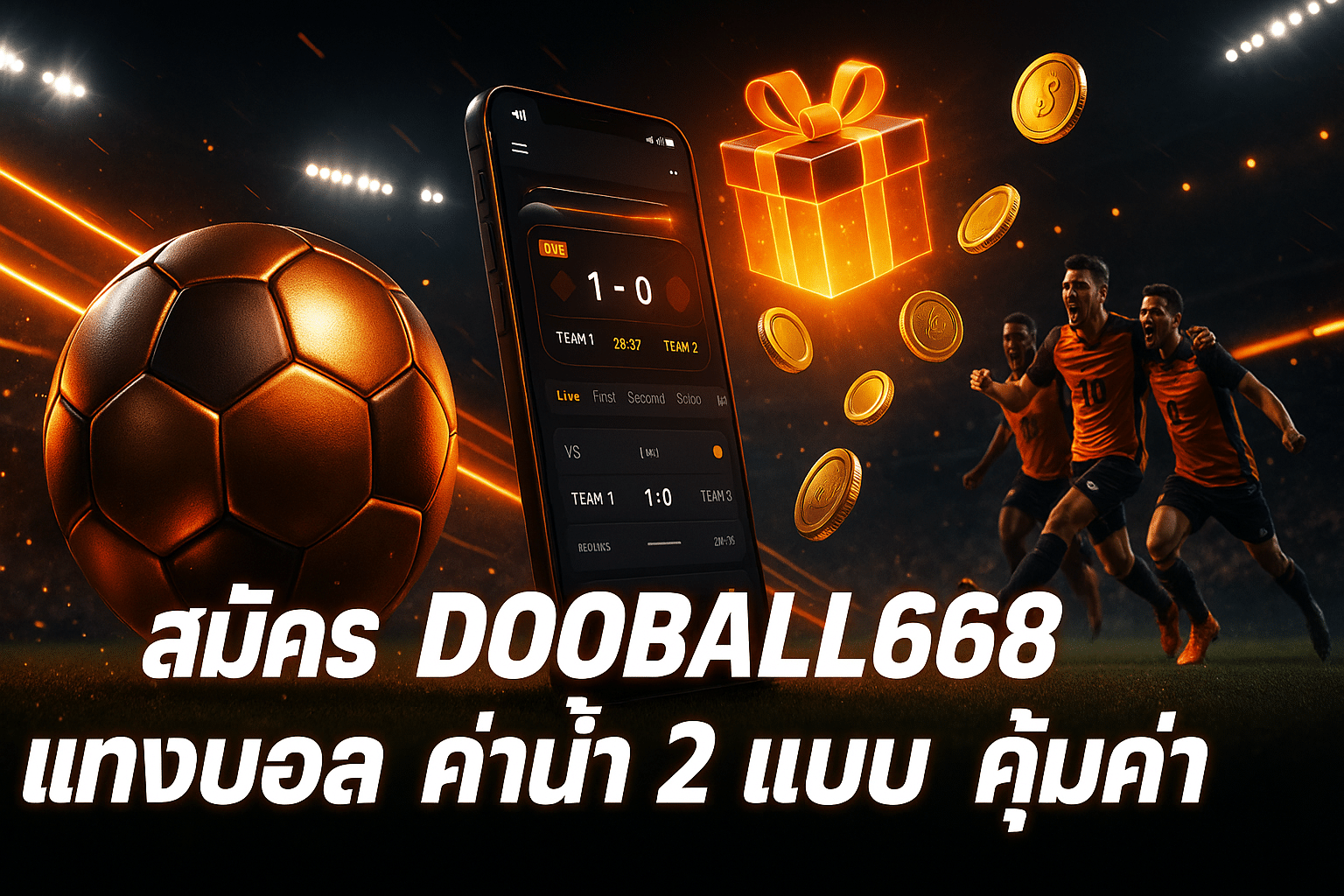 สมัคร DOOBALL668 แทงบอล